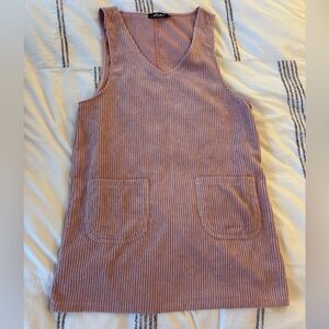 Urban Outfitters Rocks Pink Corduroy Dress